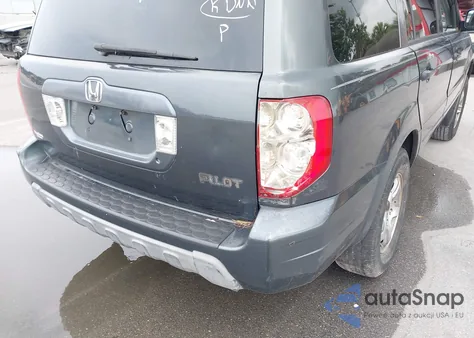 2004 Honda Pilot Ex-L из США, поврежденный, VIN 2HKYF18524H564278